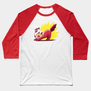 Wild Space Cat Baseball T-Shirt